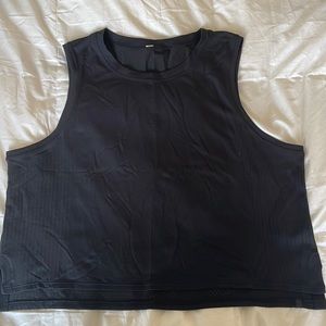 Lululemon Train to Be Tank size 12 black